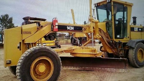 รถเกรด CAT 143 H ปี1999 พร้อมใช้งาน