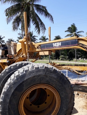 รถเกรด CAT 143 H ปี1999 พร้อมใช้งาน