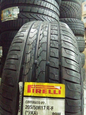 PIRELLI CINTURATO P7 R-F205/50R17 เส้นละ 9,900 บาท