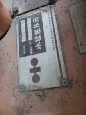 KOMATSU D20-3