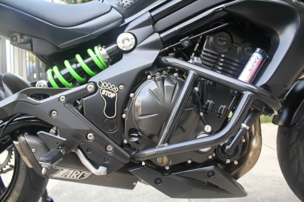 ER6nปี 2014 ท่อZard Fullsystem รถสวยพร้อมใช้