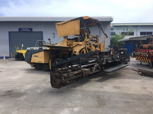 รถปูผิวทาง DEMAG : DF130P เตา6เมตร พร้อมชุดต่อเพิ่ม8เมตร  ราคาไม่แพงครับ