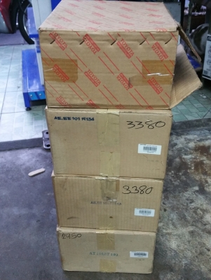 ขายตู้แอร์ คอยล์เย็น เดนโซ รถยนต์ โตโยต้า โคโรล่า สามห่วง และ โคโรน่า ท้ายโด่ง ขายยกชุดถูกๆชุดละ 1,200บาท