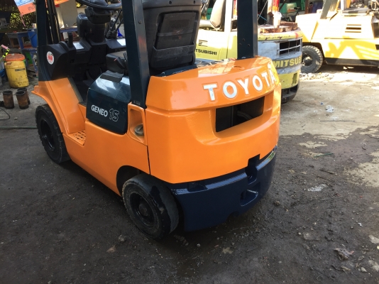 รถยกToyota fg 15-7สภาพดีเก่าญี่ปุ่น มีใบอินวอยไม่เคยใช้ในไทย