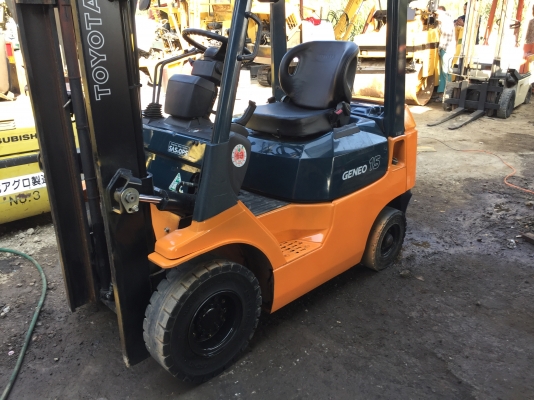 รถยกToyota fg 15-7สภาพดีเก่าญี่ปุ่น มีใบอินวอยไม่เคยใช้ในไทย