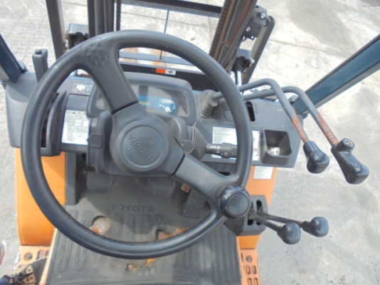 รถยกToyota fg 15-7สภาพดีเก่าญี่ปุ่น มีใบอินวอยไม่เคยใช้ในไทย