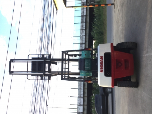 ขาย โฟรคลิฟท์ นิสัน 2ตัน เบนซิลติดแก๊ส เสา 6 เมตร