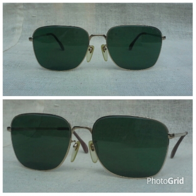 แว่นตาเยอรมันวินเทจยุค &#039;60s โกลด์ฟิลด์ 12 K งานทองเดินลายทั้งตัว ! Vintage ZEISS J handmade in 