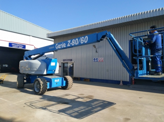 ยกสูง24เมตร GENIE Z80/60 เก่านอก ไม่เคยใช้งานในไทย 092-929-9942 ธีรเทพ