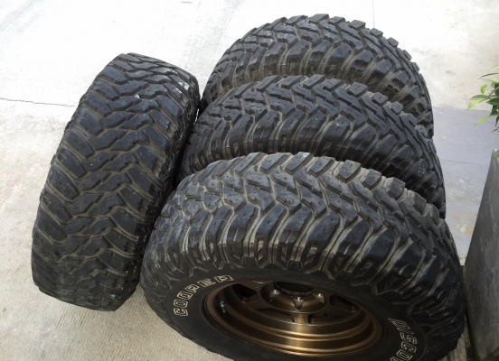 ขาย ล้อTE37x 16x8 ยางMud Cooper STT 265/75/16 สภาพสวยทั้งชุดหล่อๆ ขาย ล้อTE37x 16x8 ยางMud Cooper STT 265/75/16 สภาพสวยทั้งชุดหล่อๆ