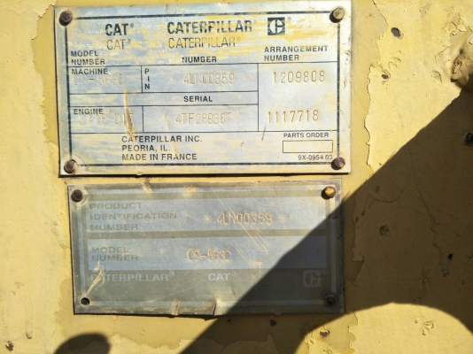 ขายรถบดCAT CS563C