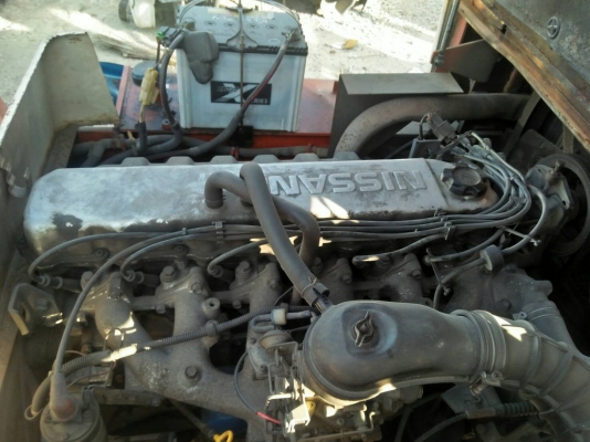 รถยกนิสสัน 4 ตัน เก่านอก