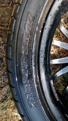 ขายล้อแท้ LENSO SAMURAI 7x17 4รู114.3/100พร้อมยาง