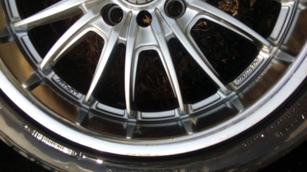 ขายล้อแท้ LENSO SAMURAI 7x17 4รู114.3/100พร้อมยาง