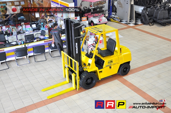 ขายรถโฟล์คลิฟท์มือสอง KOMASTSU รุ่น FG30-70464 นำเข้าจากประเทศญี่ปุ่น 100\% ไม่เคยใช้งานในไทย ขายรถโฟล์คลิฟท์มือสอง KOMASTSU รุ่น FG30-70464 นำเข้าจากประเทศญี่ปุ่น 100\% ไม่เคยใช้งานในไทย