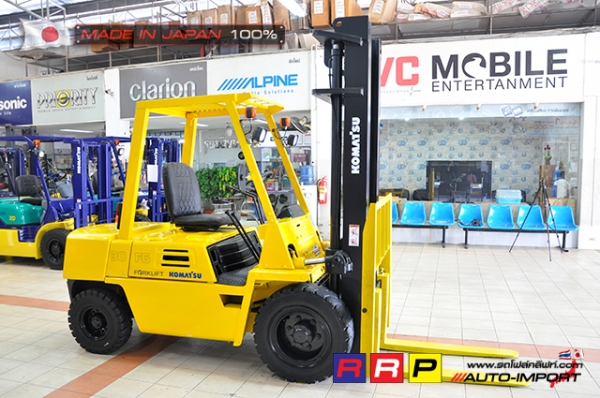 ขายรถโฟล์คลิฟท์มือสอง KOMASTSU รุ่น FG30-70464 นำเข้าจากประเทศญี่ปุ่น 100\% ไม่เคยใช้งานในไทย ขายรถโฟล์คลิฟท์มือสอง KOMASTSU รุ่น FG30-70464 นำเข้าจากประเทศญี่ปุ่น 100\% ไม่เคยใช้งานในไทย