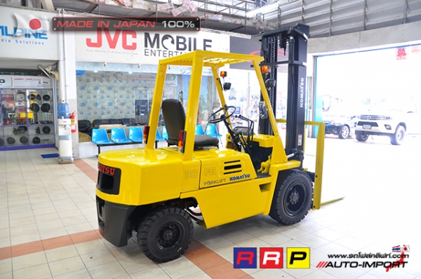 ขายรถโฟล์คลิฟท์มือสอง KOMASTSU รุ่น FG30-70464 นำเข้าจากประเทศญี่ปุ่น 100\% ไม่เคยใช้งานในไทย ขายรถโฟล์คลิฟท์มือสอง KOMASTSU รุ่น FG30-70464 นำเข้าจากประเทศญี่ปุ่น 100\% ไม่เคยใช้งานในไทย