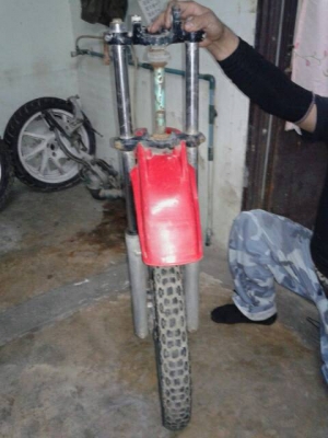 โช้หน้าแผงคอล้อหน้าและหลัง MTX