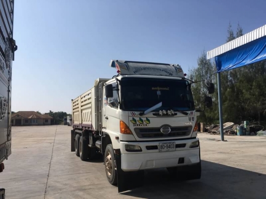 Hino 320 แรง ปี 49 Hi-Torque แม่เดี่ยวดั้มพ์สามมิตร มีระบบลาก เดิมๆบางๆ พร้อมใช้งาน ทะเบียนพร้อม Hino 320 แรง ปี 49 Hi-Torque แม่เดี่ยวดั้มพ์สามมิตร มีระบบลาก เดิมๆบางๆ พร้อมใช้งาน ทะเบียนพร้อม