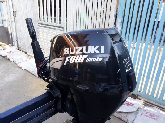 Suzuki15 FourStroke หาง21นิ้ว