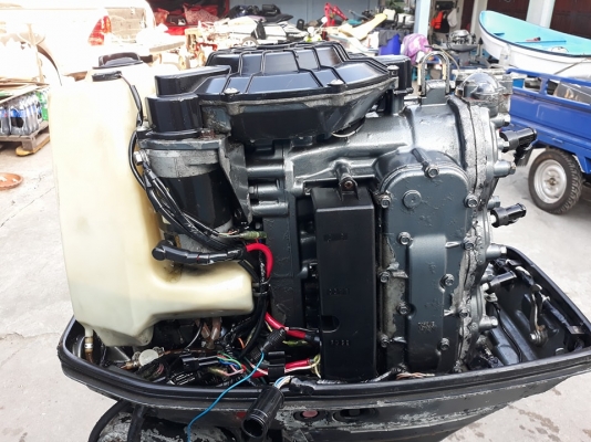 Suzuki 75แรง 2จังหวะ หาง21นิ้ว ทริมไฟฟ้า