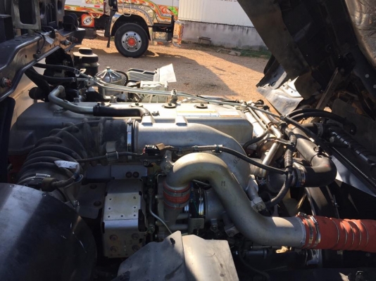 HINO S500 เครื่อง 344 แรง กลางปี 56 กระบะสามมิตรไม่ดั้มพ์ ท่อเอส ท้องอ่างมิเนียม ยางดีเรเดียล กระบะสามมิตรไม่ดั้มพ์ ใส่ของได้ 32.5ตัน สภาพรถเดิมๆ ทะเบียนพร้อม