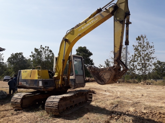 ขายด่วย PC100-5 ไฟฟ้ามียางจุด แอรหนาว เอกสารซื้อขาย สภาพพร้อมใช้