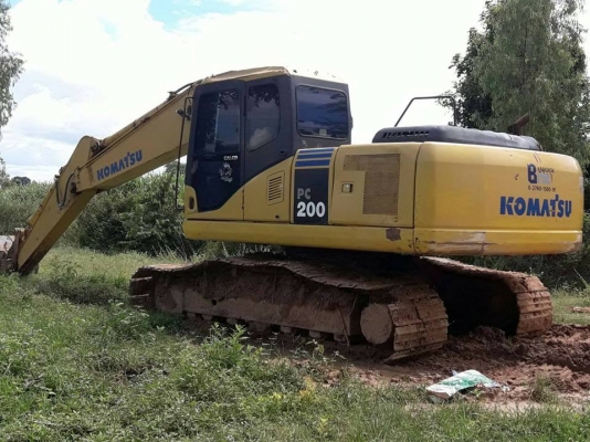 ขายรถขุดPC200-7โคมัสสุ บูมสวยสภาพพร้อมใช้งานเอกสารครบ