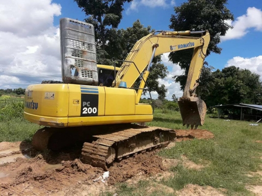 ขายรถขุดPC200-7โคมัสสุ บูมสวยสภาพพร้อมใช้งานเอกสารครบ