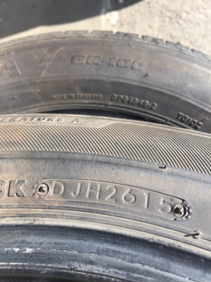ขายยาง BRIDGESTONE GR-100 205-55-16 ปี15 ดอกหนาจัด ไม่มีปะ ไม่มีตำหนิ ชุดละ 4,000 บาท ขายยาง BRIDGESTONE GR-100 205-55-16 ปี15 ดอกหนาจัด ไม่มีปะ ไม่มีตำหนิ ชุดละ 4,000 บาท