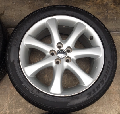 ล้อแม็ก Toyota Wish ขอบ 17 พร้อมยาง 215-50-17 ปี 16