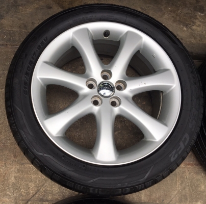 ล้อแม็ก Toyota Wish ขอบ 17 พร้อมยาง 215-50-17 ปี 16