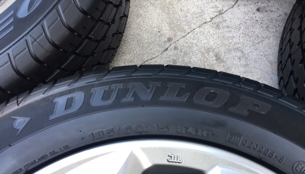 แม็กป้ายแดง TOYOTA New VIOS 2017 พร้อมยางป้ายแดง Dunlop 185-60-15 ปลายปี17 ใหม่กริ๊บ