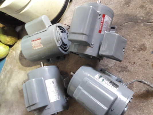 ขาย !! มอเตอร์.มิตซูและโตชิบ้า.ขนาด1แรง220v.รอบ1460.พร้อมใช้งาน