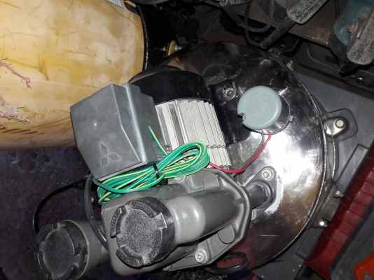 ขาย !! ปั้มน้ำถังอัตโนมัติ.มิตซู.ขนาด250w.สภาพพร้อมใช้งาน