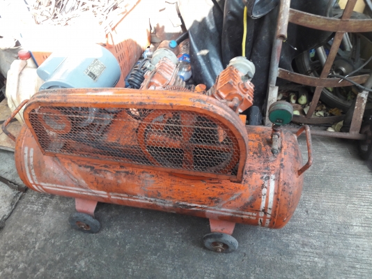 ขาย !! ปั้มลม.ยี่ห้อฟูเชง.ขนาด1/2แรงมอเตอร์โตชิบ้า.สภาพเดิมพร้อมใช้งาน