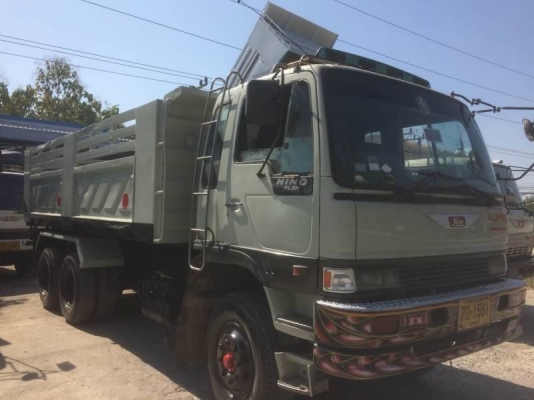 Hino sumo227 หัวสิงไฮเทค เครื่องเดิม 220 แรง 2 เพลา เกียร์เดิม มีระบบลากลูก กระบะดัมพ์สามมิตร ทะเบียนพร้อม