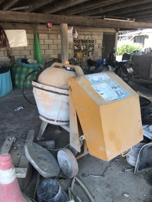 ขายด่วน โม่ปูน  พร้อมไดปั่น ใช้งาน ครั้งเดียว ขาย17000
