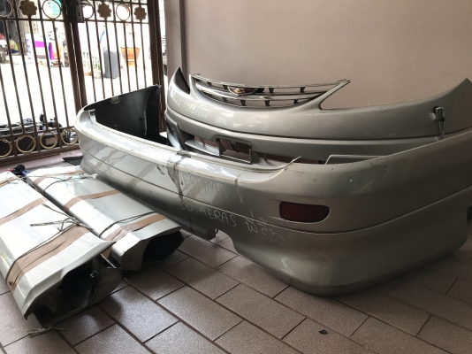 ชุดเเต่งรอบคัน ESTIMA ACR30 เก่านอกสภาพดีของตามรู