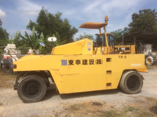 ขาย DYNAPAC 7ล้อ CP201WT นำเข้าจากญี่ปุ่น โทร.090-986-2521 อ๊อบ