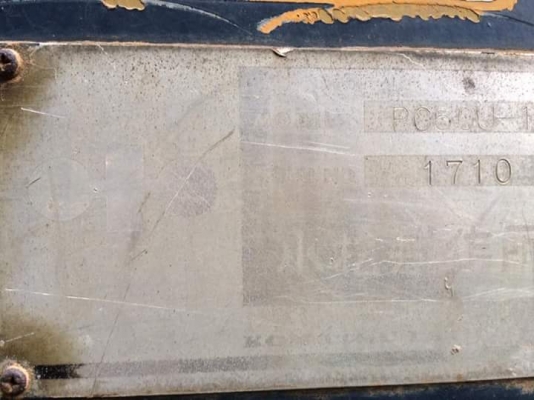 ขายด่วน โคมัสสุ PC60-1 เครื่องเดิม ปั้มเดิม บูมสไล้ เอกสารซื้อขาย