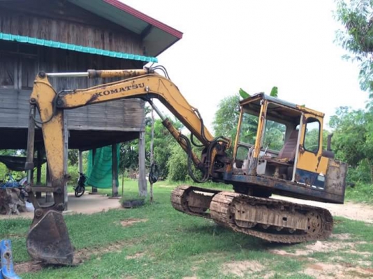 ขายด่วน โคมัสสุ PC60-1 เครื่องเดิม ปั้มเดิม บูมสไล้ เอกสารซื้อขาย