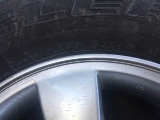 ขาย แม็คเดิม ขอบ16”พร้อมยาง ขายถูก ขาย แม็คเดิม ขอบ16”พร้อมยาง ขายถูก