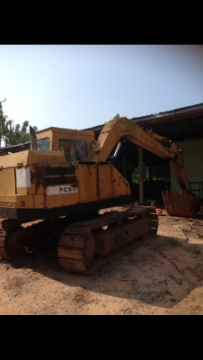 ขายรถแบคโฮ komatsu pc70-1สภาพพร้อมไช้