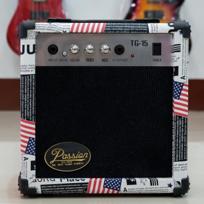 ตู้แอมป์กีต้าร์ ยี่ห้อ Passion รุ่น TG-15 15 วัตต์ มีเสียงแตก มือสอง สภาพใหม่ ตู้แอมป์กีต้าร์ ยี่ห้อ Passion รุ่น TG-15 15 วัตต์ มีเสียงแตก มือสอง สภาพใหม่