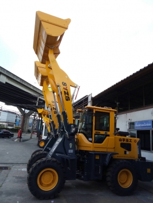 ล้อตักล้อยาง Shanyu ***ของใหม่มือหนึ่ง*** 399,000 ยอดขายอันดับหนึ่งในจีน คุ้มทุนการใช้งาน คุณภาพดี ราคาถูก มีอะไหล่ครบทุกชิ้นส่วน รับประกัน 1 ปี สามารถเปลี่ยนอุปกรณ์เสริมได้หลากหลาย หนีบ ยก ดัน รุ่น ZL930