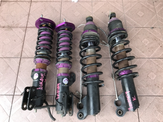 โช้คปรับเกลียวสไลดกระบอกปรับหนืดเก่านอกเอาไปแปลงใส่เท่านั้นชุดละ