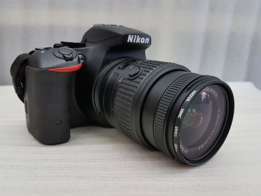กล้อง DSLR Nikon รุ่น D5500 24.2 ล้าน มีเลนส์ 18-55 มีที่ชาร์ท กระเป๋า เมม คู่มือ