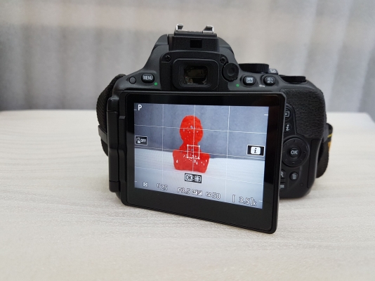 กล้อง DSLR Nikon รุ่น D5500 24.2 ล้าน มีเลนส์ 18-55 มีที่ชาร์ท กระเป๋า เมม คู่มือ