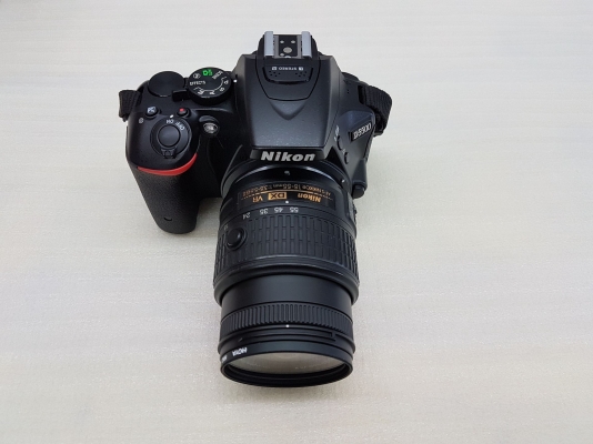 กล้อง DSLR Nikon รุ่น D5500 24.2 ล้าน มีเลนส์ 18-55 มีที่ชาร์ท กระเป๋า เมม คู่มือ